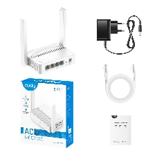 Роутер беспроводной Cudy WR1200E AC1200 10/100BASE-TX
