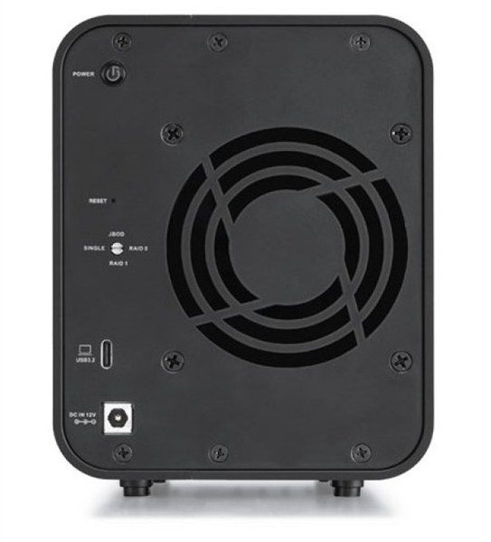Сетевое хранилище TerraMaster D5 Hybrid DAS tower/RAID 0, 1, JBOD, SINGLE/up to (2xHDD + 3xM.2 SSD)/1xUSB3.2 Gen2/1xPS/1YW
