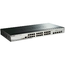 Коммутатор D-Link DGS-1510-28X/A1A, 24×1 Гбит/с + 4×10 Гбит/с SFP+, управляемый