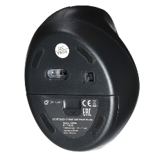 Мышь беспроводная Oklick 688MW ERGO черный, 2400 dpi, радиоканал, Bluetooth, USB, кнопки - 6