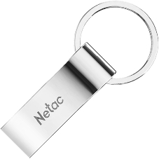 Флешка USB Netac U275 (NT03U275N-008G-20SL), 8Gb, USB 2.0, R/W 50/15, серебристый