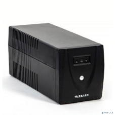 Источник бесперебойного питания RAPAN-UPS 1000 220В 1000ВА/600Вт меандр с АКБ 2х7А·ч интерактивный RAPAN-UPS 1000 power supply 220V 1000VA/600W meander with battery 2x7Ah interactive
