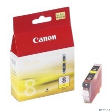 Картридж струйный CLI-8Y (0623B024), для Canon 4200/5200/MP500/MP800, Желтый, 490 стр.