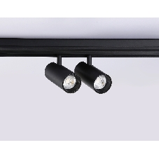 Светильник трековый светодиодный GL3902/2 BK черный LED 20W 4200К 48V 24° 180*45*182