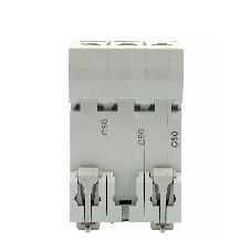 Автоматический выключатель Гарнизон CB-47100-3-50-10-C, ВА 47-100, 3P, 50А, 10kA (С)
