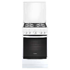 Плита газовая Gefest ПГ 5100-02 0009 белый, конфорок 4 шт, духовка 52 л, 50 см x 85 см x 58.5 см