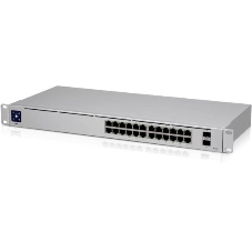 Коммутатор 24PORT 1000M 2SFP USW-24 UBIQUITI