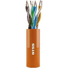 Кабель информационный NTSS NTSS-IN-UTP4-6-LSZH-GY Cat.6 U/UTP 4X2X23AWG LSZH внутренний 305м серый Кабель информационный NTSS NTSS-IN-UTP4-6-LSZH-GY Cat.6 U/UTP 4X2X23AWG LSZH внутренний 305м серый