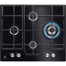 Газовая варочная панель Electrolux KGG6456K черный