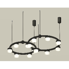 Светильник Ambrella light XR92091002/13 SBK/FR черный песок/белый матовый GX53 (A9209, C9238, C9232, N8401)