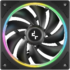 Вентилятор для корпуса Deepcool FL12 SE ARGb 120х120x25 черный 4-pin 28.67дБ (упак.:1шт) (R-FL12SE-BKAPN1-G) Ret