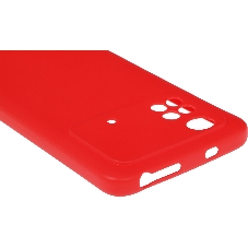 Чехол (клип-кейс) DF poCase-03 для Poco M4 Pro (4G) красный