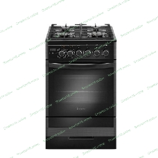 Плита комбинированная Gefest ПГЭ 5502-03 0044 черный, конфорок 4 газовых, духовка 55 л, 50 см x 85 см x 58.5 см