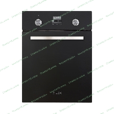 Духовой шкаф LEX EDP 4590 BL Matt Editionобъем 55л, LED таймер, 9 функций, встраиваемый