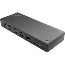 Док-станция Lenovo ThinkPad Hybrid USB-C with USB-A (2x DP, 2x HDMI, 3x USB A 3.1 Gen 2, 2x USB 2.0 1x USB Type-C, 1x RJ-45, 1x Combo Audio Jack 3.5mm/Kensington Lock, USB-C cable with USB-C to USB-A dongle/Up to 2 ext monitors (40AF0135EU)