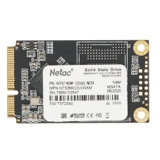 Накопитель SSD Netac N5M, 256Gb, mSATA, R/W 560/520