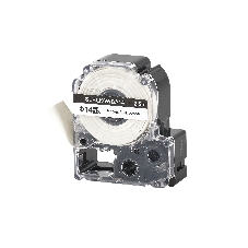Кассета с лентой S'OK by Sakura Printing BLK6WBA14 для Epson, черный на белом, 14мм/2.5м
