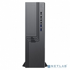 Компьютерный корпус Slim Case Powerman EL555 черный PM-300ATX 2хUSB 3.0+2хUSB 2.0,HD,Audio mATX, miniATX
