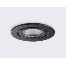 Светильник Ambrella light TN1151 BK черный IP44 GU5.3 D85*28