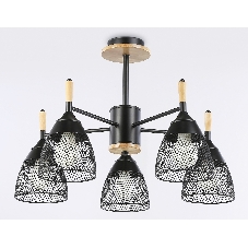 Светильник Ambrella light TR8015/5 BK черный E27*5 max 40W D600*385