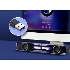 Колонки Edifier QS30 1.0 черный 5Вт BT