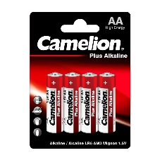 Элемент питания алкалиновый Camelion LR LR6 BL-4 (блист.4шт) 1.5 В