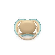 Пустышка Philips ultra air, Серая/Персиковая без рисунков, 0-6 мес, 2 шт, для мальчиков и девочек