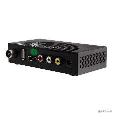 Приставка для цифрового ТВ Hyundai H-DVB440 черный, DVB-T2, DVB-T, DVB-C, HDMI, USB 2.0 x2