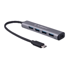 USB-концентратор Gembird UHB-C474, USB Type-C, 4хUSB, USB Type-C