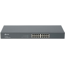 Коммутатор TP-Link SMB TL-SG1016 Коммутатор 16-port Gigabit Switch, 1U 19-inch rack-mountable steel case