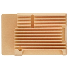 Корпус Qumo Aluminum case without fan, Raspberry Pi 3, gold(RS025)
