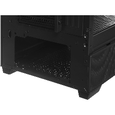 Корпус ACCORD ACC-ZA11B AR Black, Midi-Tower, чёрный, 4 x 120 мм