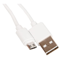 Кабель Micro USB ZeepDeep OneLove 3A FastCharging, 1m, white