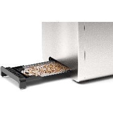 Тостер Bosch TAT3P420 нержавеющая сталь, 970 Вт, 2 слота
