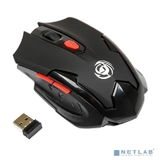 Мышь беспроводная Dialog Gan-Kata MRGK-10U черный, 1600 dpi, радиоканал, USB, кнопки - 6