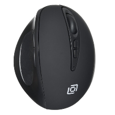 Мышь беспроводная Oklick 688MW ERGO черный, 2400 dpi, радиоканал, Bluetooth, USB, кнопки - 6