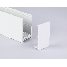 GL1057 WH белый заглушка для шинопровода Magnetic 220V 30.6*56*2 (2шт)