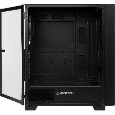 Компьютерный корпус Montech AIR 1000 LITE черный без БП ATX 1x120мм 3x140мм 2xUSB3.0 1xUSB3.1 audio bott PSU