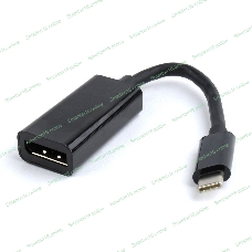 Переходник Cablexpert USB Type-C/DisplayPort, 15 см, пакет (A-CM-DPF-01)