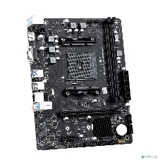 Материнская плата CBR B450M Challenger, AM4, AMD B450, 2xDDR4, 4xSATA, 1xM.2, 1xPCIe 3.0 x16, 1xPCIe x1, 1xHDMI, 1xVGA, 1x1Gb LAN, 2xUSB 2.0, 2xUSB 3.2 Gen 1, 3x3.5 мм, 7.1, mATX