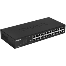 Коммутатор D-Link DGS-1024D/J1A, 24×1 Гбит/с, неуправляемый