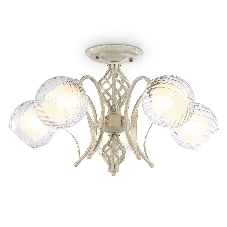 Светильник Ambrella light TR3066/5 WH/GD белый/золото E27*5 max 40W D590*340