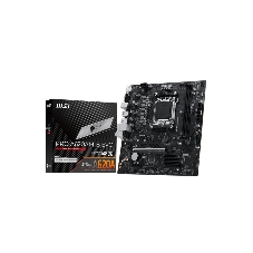 Материнская плата MSI PRO A620M-B EVO, AM5, AMD A620A, 2xDDR5, 2xSATA, 1xM.2, 1xPCIe 4.0 x16, 1xPCIe x1, 1xVGA, 1xHDMI, 1x2.5Gb LAN, 4xUSB-A 5Gbps, 2xUSB-A 2.0, 2xPS/2, 3x3.5 мм, 7.1, чёрный, mATX