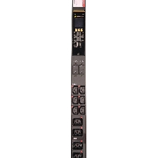 Блок распределения питания Lanmaster LAN-PDUVG332C-36L12Z-03BK верт.размещ. 36xC13 12xC39 с мониторингом 3x32A IEC 309 3м