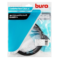 Кабель аудио-видео Buro HDMI (m)/HDMI (m) 2м. черный