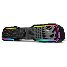 Акустическая система SVEN 450 2.0 (2x5W, Bluetooth, RGb-подсветка) черная