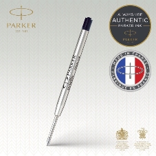 Стержень шариковый Parker QuinkFlow Z08 (CW1950369) M 1мм, черные чернила, блистер