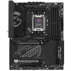 Материнская плата MSI MPG X870E CARBON WIFI, AM5, AMD X870E, 4xDDR5, 4xSATA, 4xM.2, 1xPCIe 5.0 x16, 1xPCIe 5.0 x4, 1xPCIe 4.0 x4, 1xHDMI, 2xUSB-C, 2x1Gb LAN, 9xUSB 3.2 Gen 2, 2xUSB4, 2x3.5 мм, 7.1, ATX