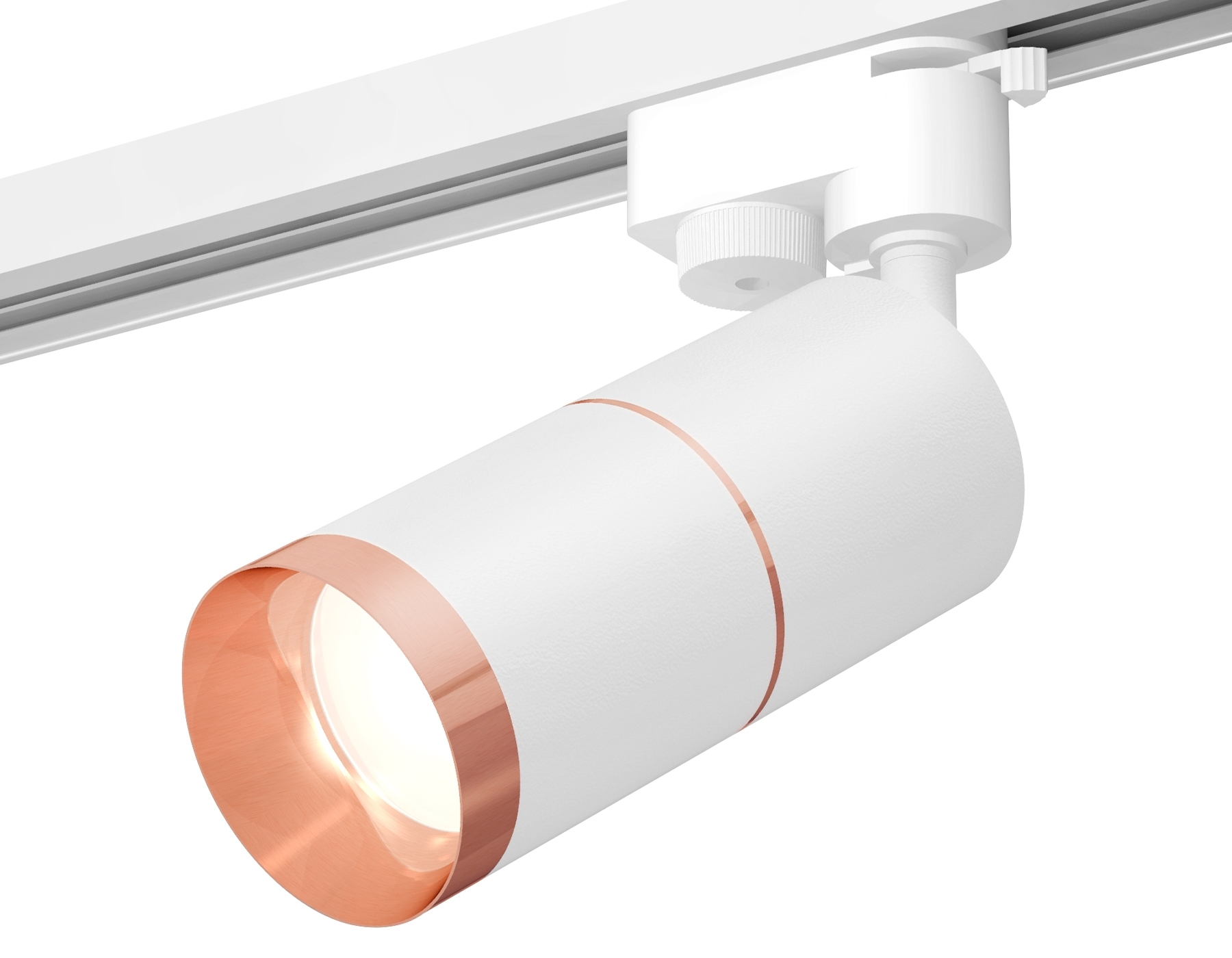Светильник Ambrella light XT6301031 SWH/PPG белый песок/золото розовое полированное MR16 GU5.3 (A2520,C6301,A2063,C6301,N6135)