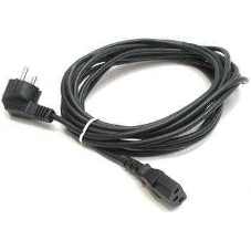 Кабель питания Cord Power Gembird/Cablexpert 1.8м, Schuko- C13, 6А, черный, с зазем.